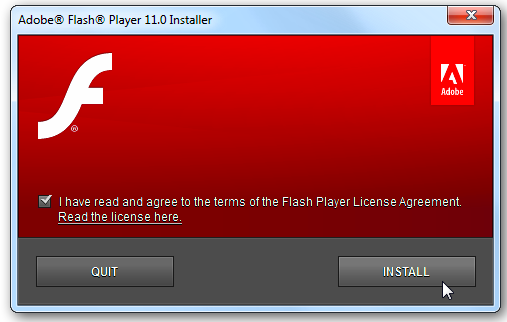 Adobe Flash Player 13 Update